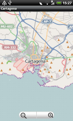 Cartagena Street Map