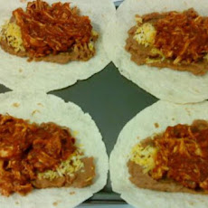 Salsa Chicken Burrito Filling
