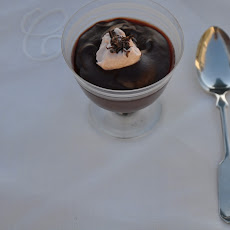 Chocolate Pudding with Spiced Port and Figs