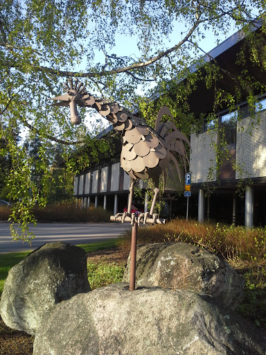 Steam Punk Rooster of  Långvik