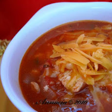 The Easiest Chicken Tortilla Soup