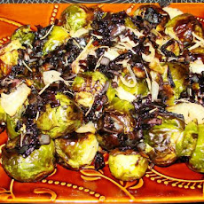 Balsamic Glazed Brussels Sprouts