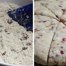 Low Fat Pomegranate Scones