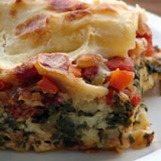 Meat Lover's Vegetarian Lasagna