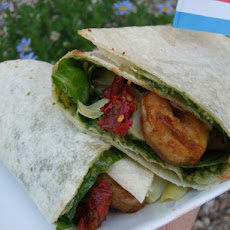Mediterranean Shrimp Wraps