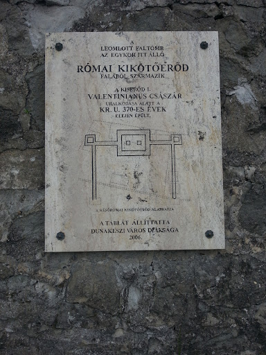 Római Kikötőerőd Emlékmű