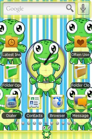 Turtle Stripes Theme