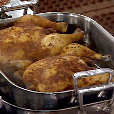 Chickens Smoked in a Homemade Smoker
