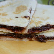 Chocolate Dessert Quesadillas