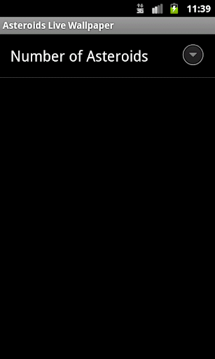 【免費個人化App】Asteroids Live Wallpaper-APP點子