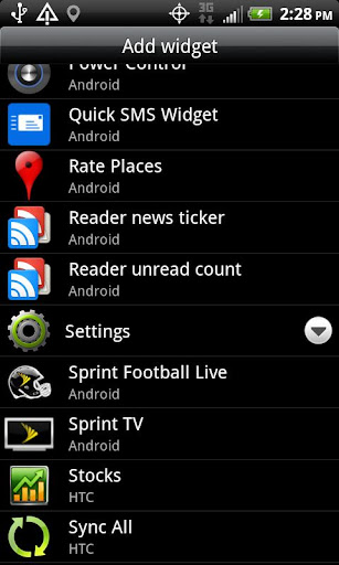 Quick SMS Widget