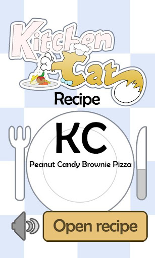 KC Peanut Candy Brownie Pizza