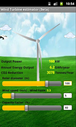 Wind Turbine Estimator beta