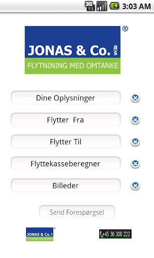 Jonas Co Moving Application