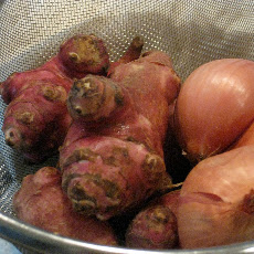 Jerusalem Artichoke Soup