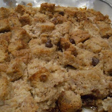 Bourbon Chocolate Bread Pudding