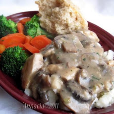 Mushroom Soup Smothered Chicken Breasts