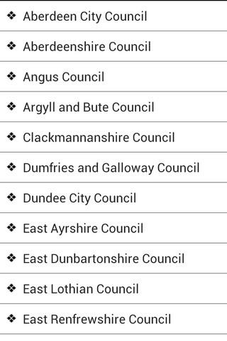 Scottish Councils