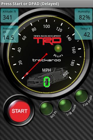 TRD Speedo Dynomaster Layout