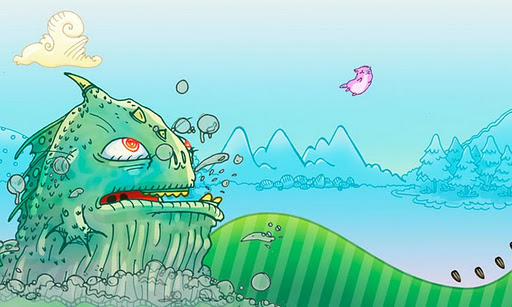 poogy-run-jump-fly for android screenshot