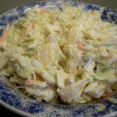 Blue Cheese Pineapple Cole Slaw