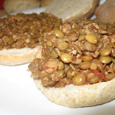 Sloppy Lentils