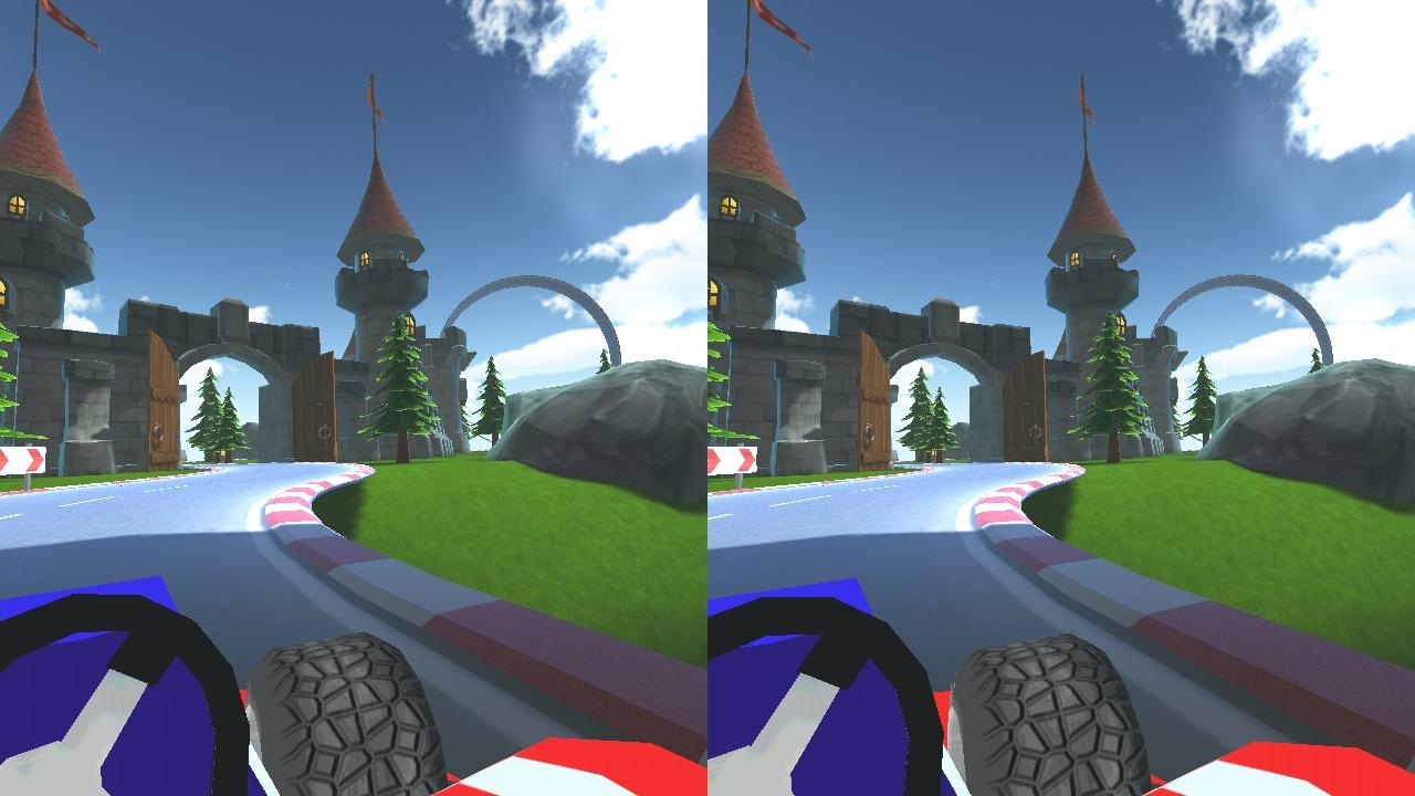 Android application VR Speed Stunt Race screenshort