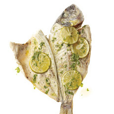 Red Snapper en Papillote with Cilantro-Lime Vinaigrette