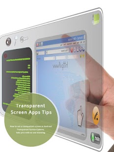 How to install Transparent Screen Apps Tips lastet apk for android