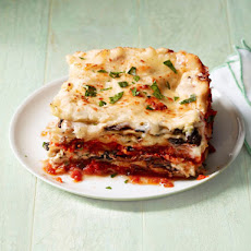 Wild Mushroom and Cauliflower Lasagna