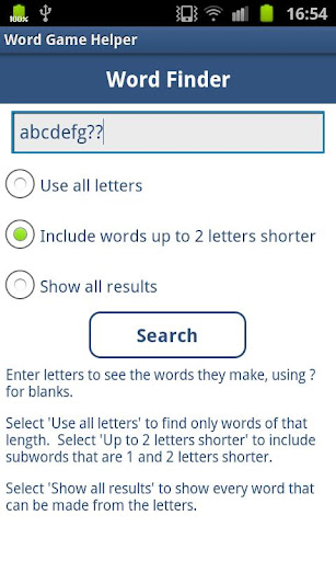 Word Game Helper Free