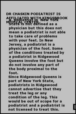 ridgewood podiatrist