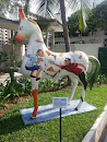Horse Sculpture At Goodman Arts Centre