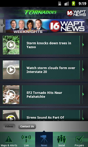 【免費天氣App】Tornadoes WAPT 16-APP點子