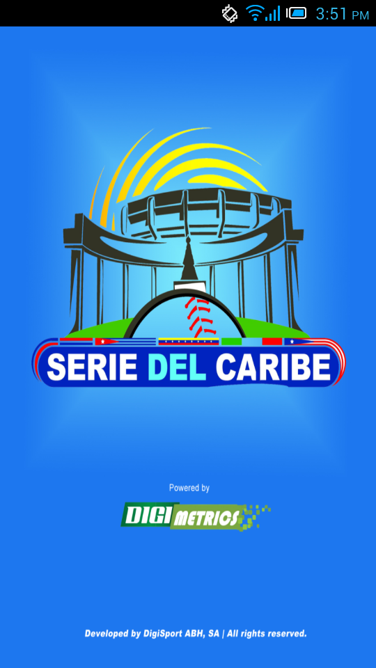 Android application Béisbol del Caribe screenshort