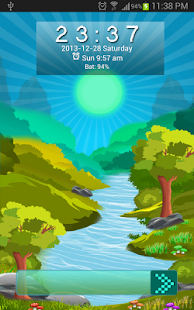 How to install Live Waterfall Theme Go Locker lastet apk for android
