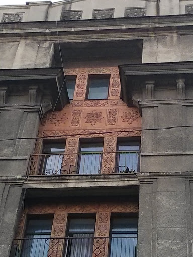Ornaments Between Windows 