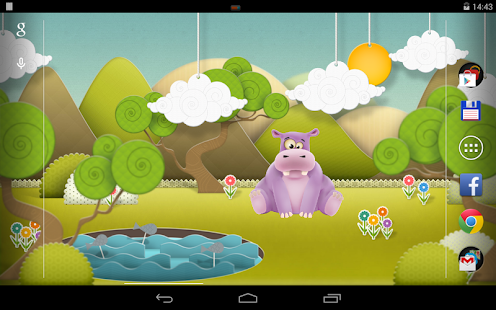 How to install Happy Hippo Live Wallpaper 1.1 mod apk for pc
