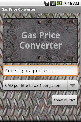 Gas Price Converter Promo