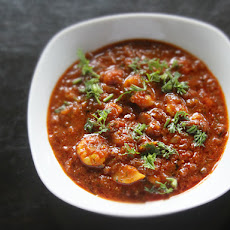 Prawn Patia (Indian Sweet and Spicy Shrimp)