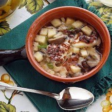 Russian Mushroom and Potato Soup