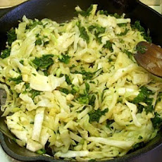 Colorful Cabbage Skillet