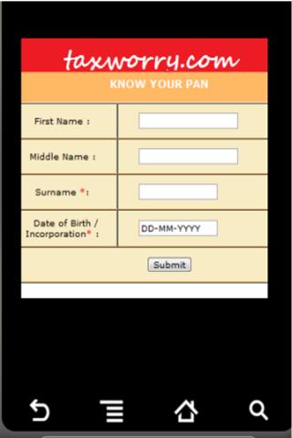 Know PAN on Android Phone App