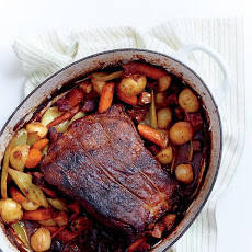 Pot Roast with Bacon and Vegetables