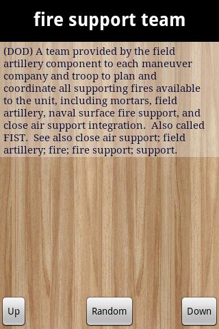 【免費書籍App】DOD Military Glossary-APP點子