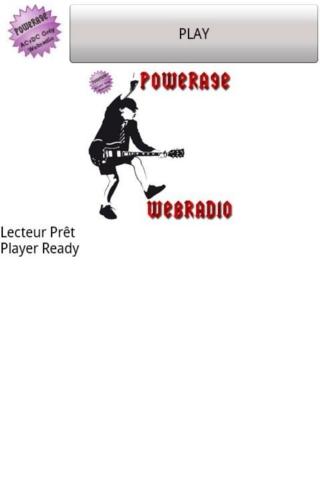 Player Powerage Webradio