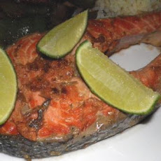 Ginger Salmon Steaks