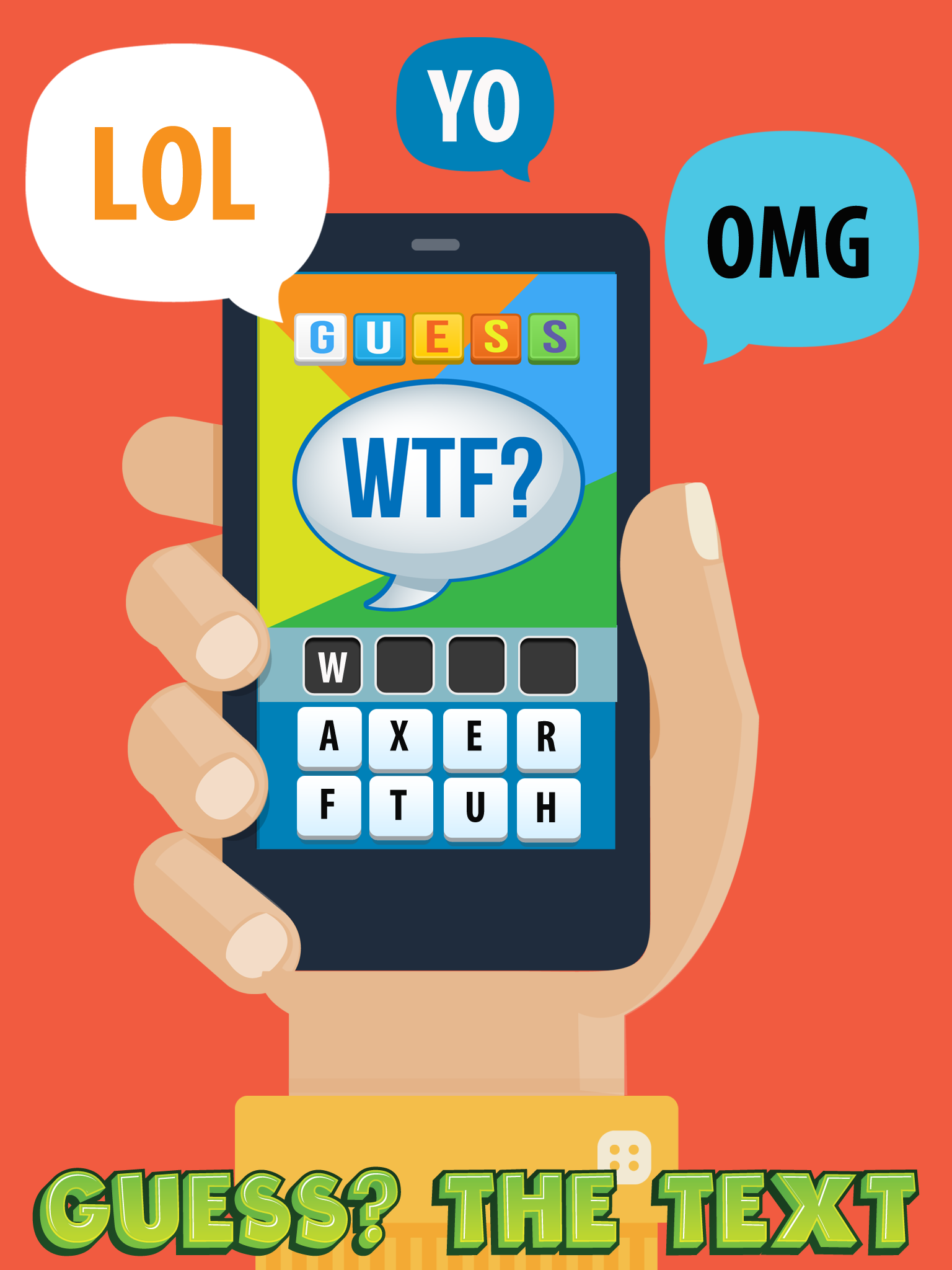 Android application Guess The Text screenshort