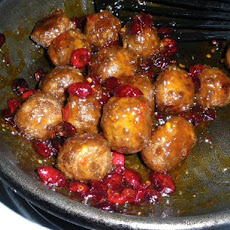 Cranberry Glazed Meatballs