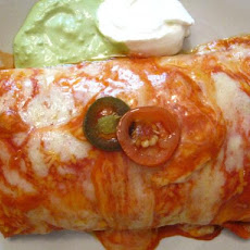 Beef Wet Burritos Hacienda-Style!